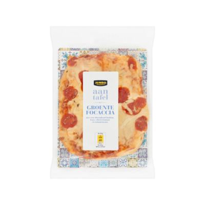 Huismerk Groente Focaccia